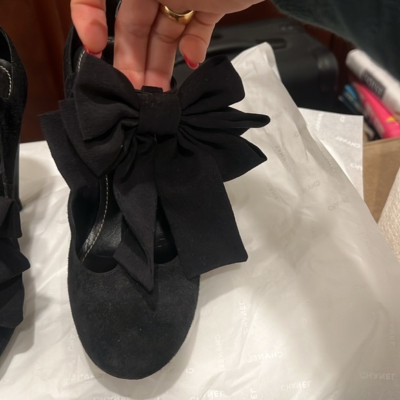 Sonia Rykiel Paris Bow Heels - Picture 2 of 5